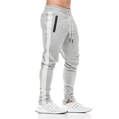 2019 Men's Cotton Jogger Sportswear Pants: Casual Fitness Workout Skinny Sweatpants
