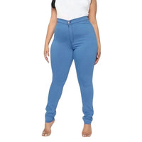 Thumbnail for Plus-Size Denim Jeans Women