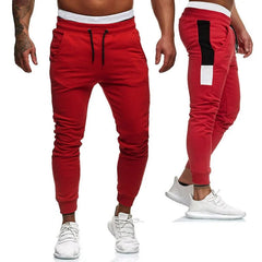 2019 New Men's Fashion Track Pants: Long Trousers for Fitness Workout