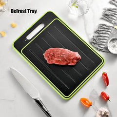 Cutting Board With Defrosting With Knife Sharpener