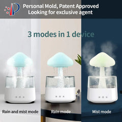 Humidificador de nube de lluvia