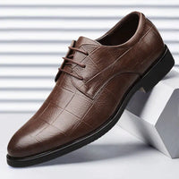 Thumbnail for Thick-soled Laced Up Mens Shoes