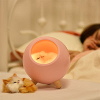 Thumbnail for LED Cat Light USB Touch Night Llight Bionic Cat Stepless Dimming Atmosphere Night Light Room Decoration Lamp Holiday Gift