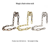 Thumbnail for Magic Iron Chain Wine Bottle Holder