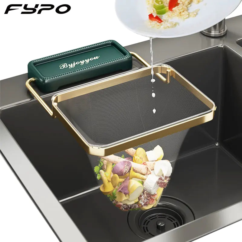 Foldable Kitchen Sink Filter Rack